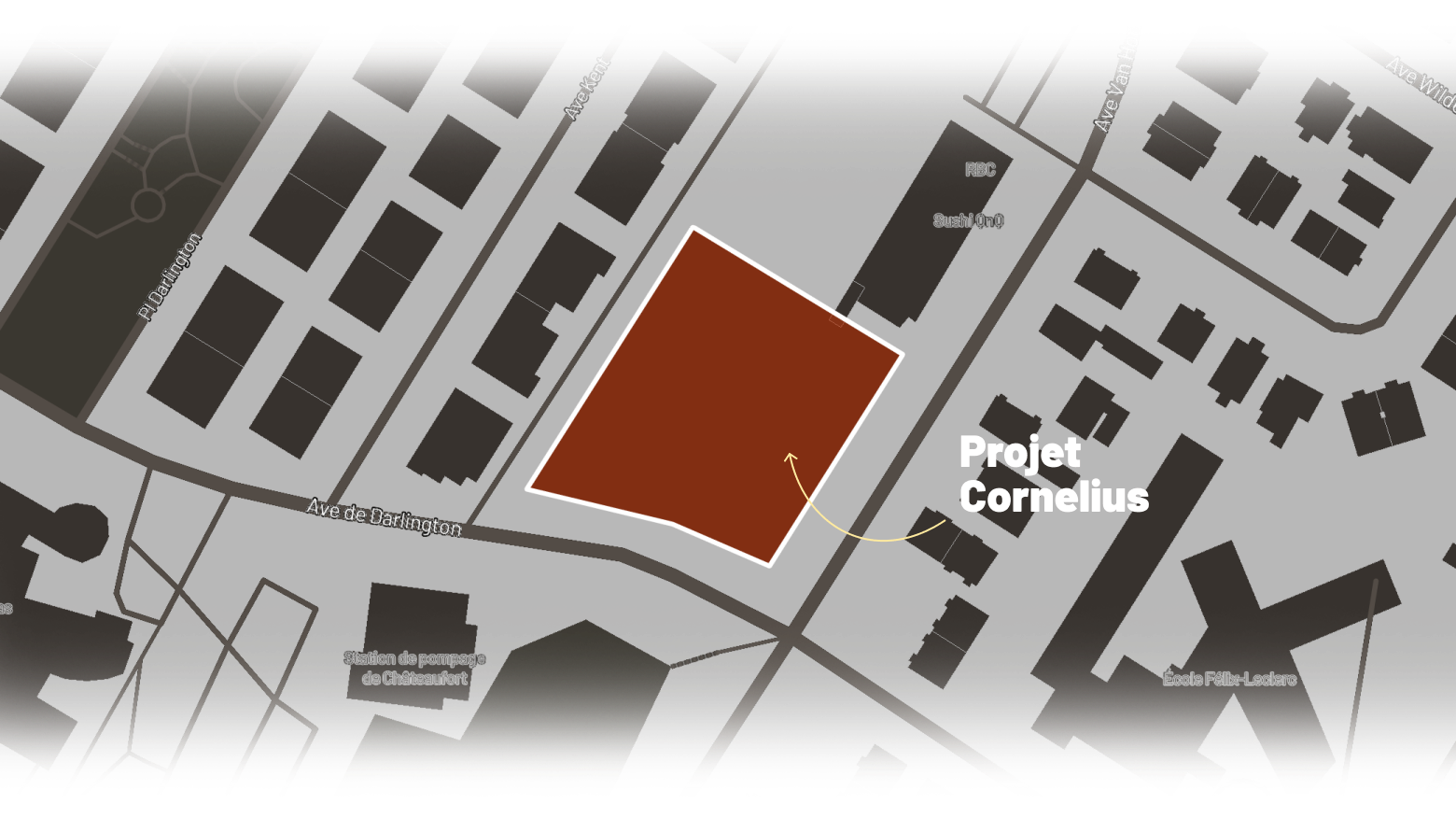 Carte détaillée du projet