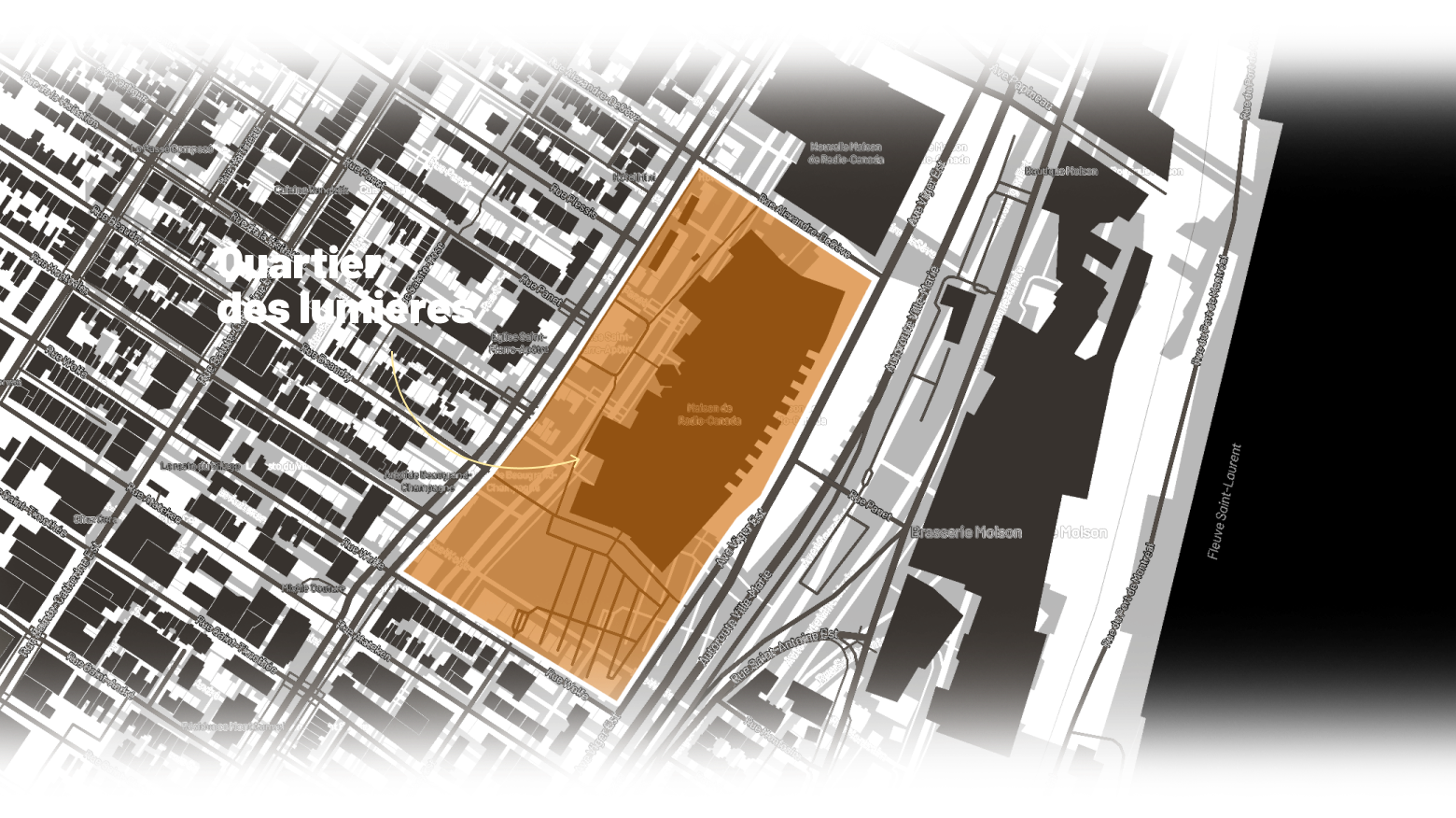 Carte détaillée du projet