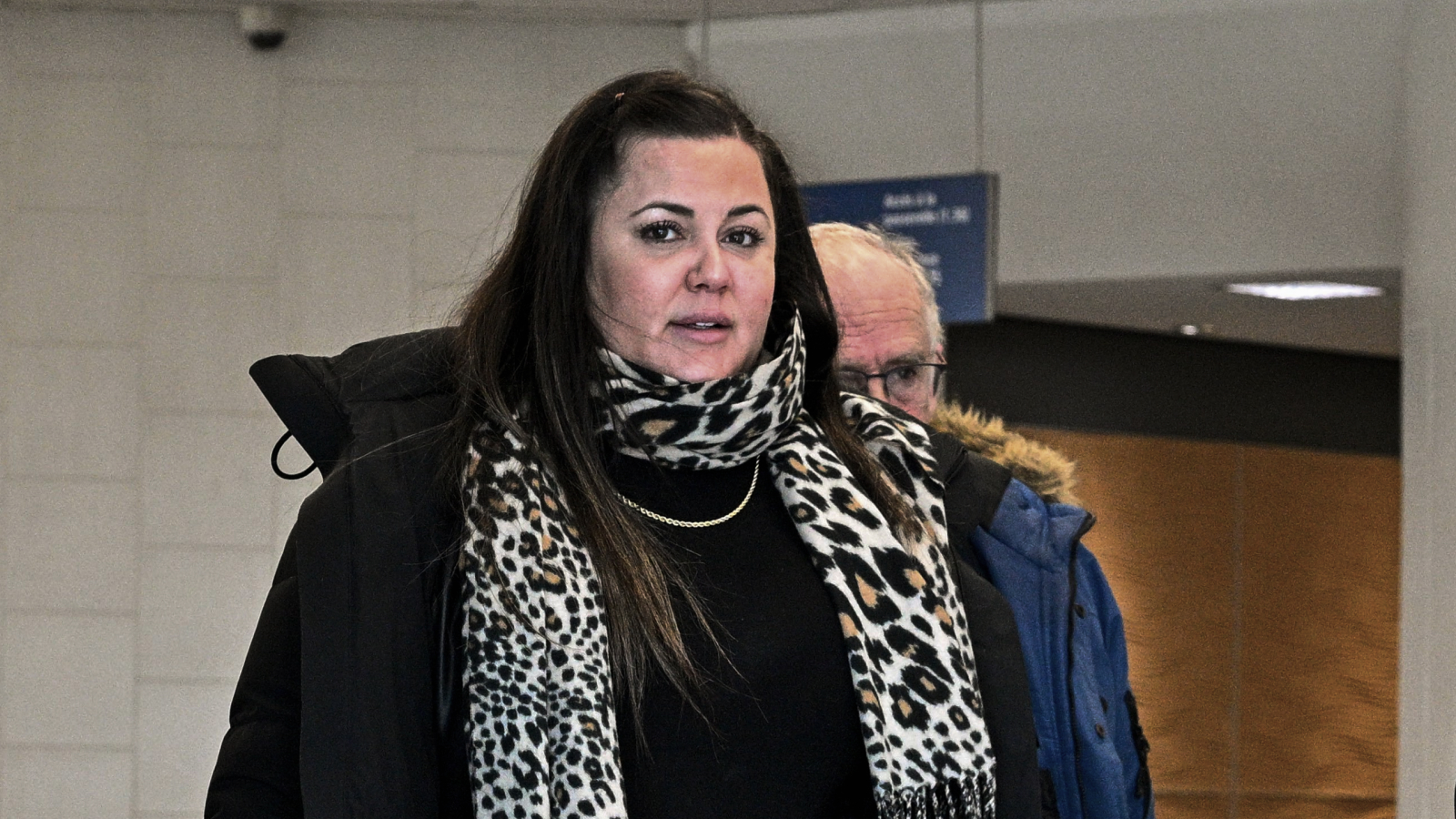 Stéphanie Tanguay, le mois dernier, lors de son procès au palais de justice de Joliette.