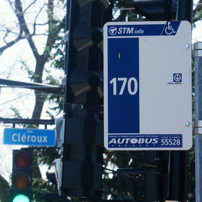 Le bus de la ligne 170