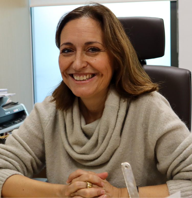 Maria Jésus Juarez Lozano, responsable du Bureau d’assistance aux victimes au palais de justice de Madrid.
