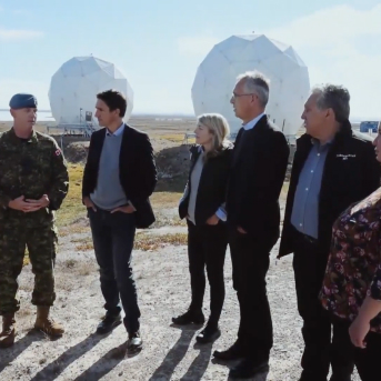 Le gouvernement en visite